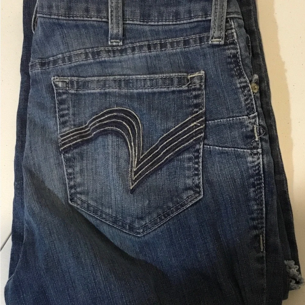 Ariat Women's Dark Blue Bootcut Flare and Button Fly